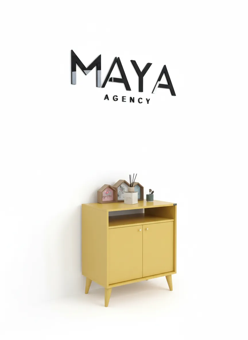 Maya Agency - 3D letters