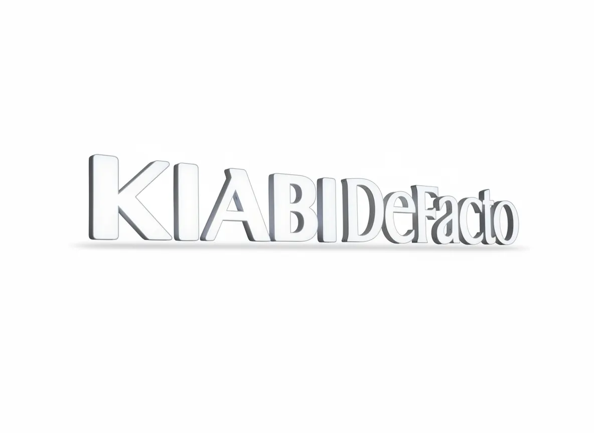KIABI DeFacto - 3D letters
