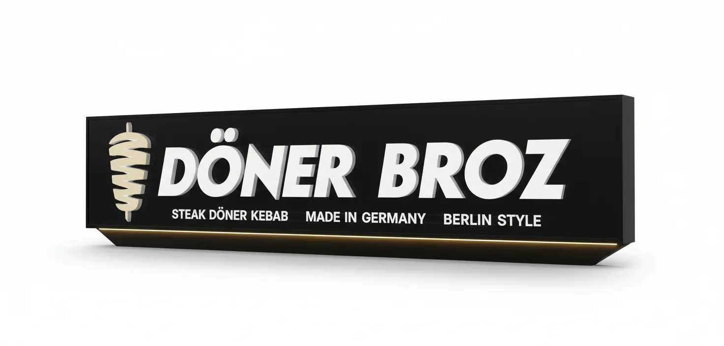 Doner Broz - Light box
