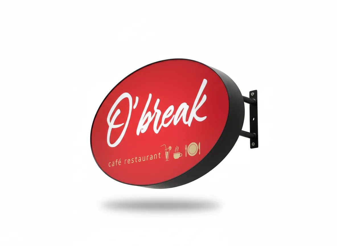 O'break - Flag sign