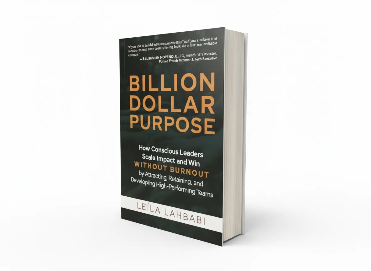 Book - Billion Dollar Purpose (front)