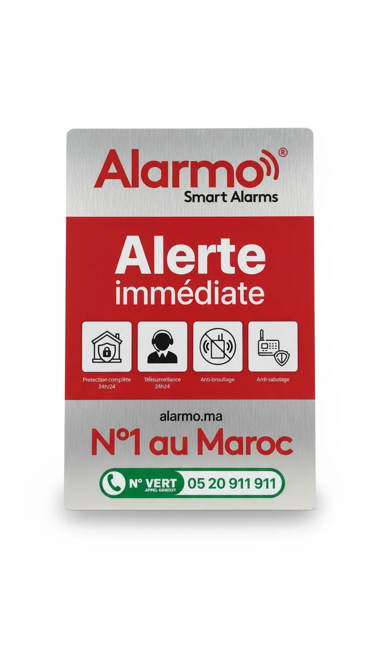 Alarmo - Safety plate