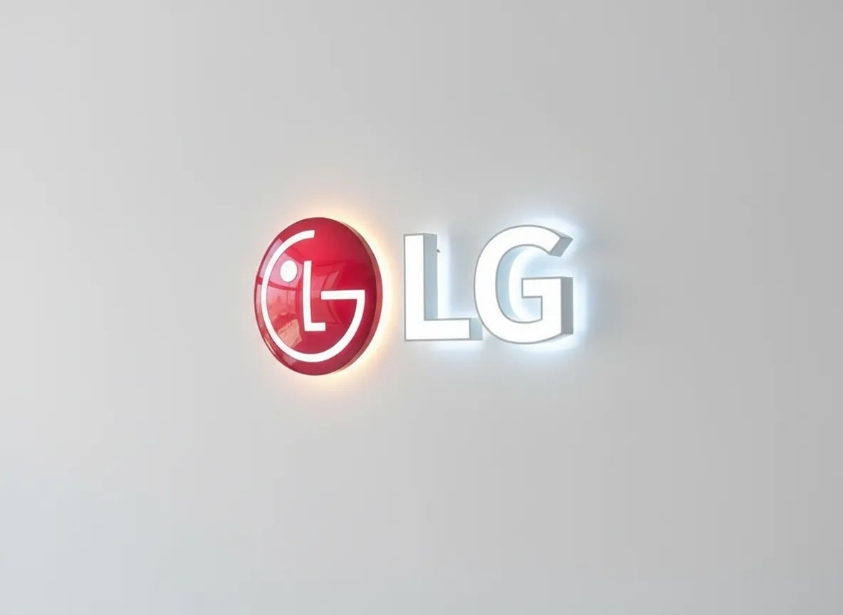 LG - Illuminated wall sign