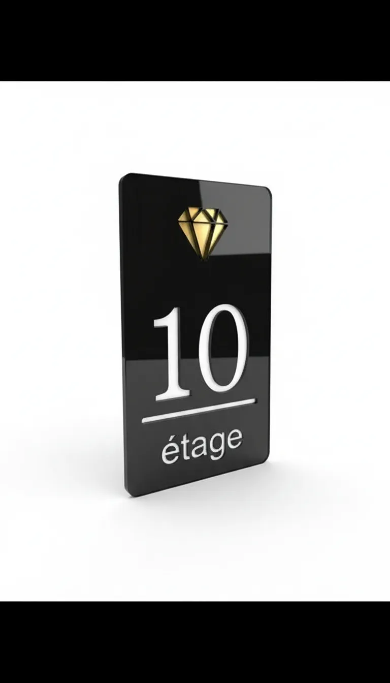 Elegant floor 10 plate